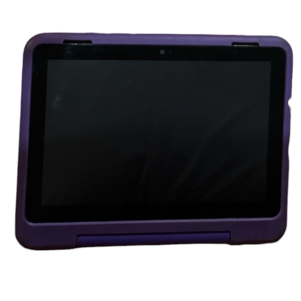 Amazon Fire HD 8 (10th Generation) Kids Edition 32GB 8” Bundle W/Purple Case